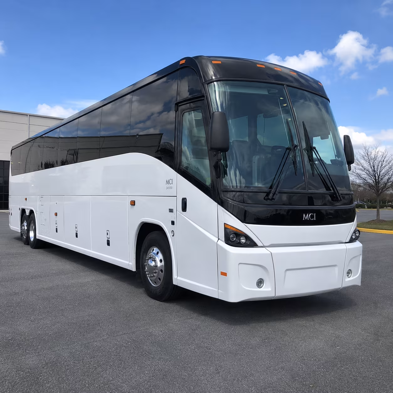 charter buses for south bay defense contractor conference transfers